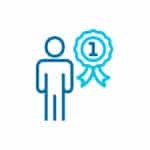 Employee badge icon