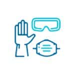 PPE safety icon