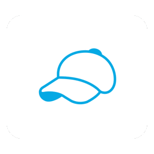 Icon of a branded hat representing Houston janitorial company swag provided to employees as part of their uniform and team identity.
